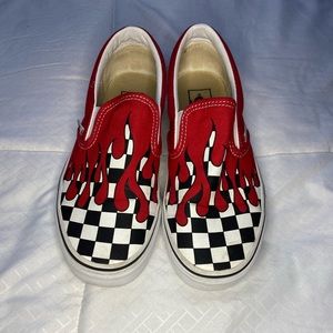 Vans Slip-On 'Checker Flame' 
Sneakers/Shoes